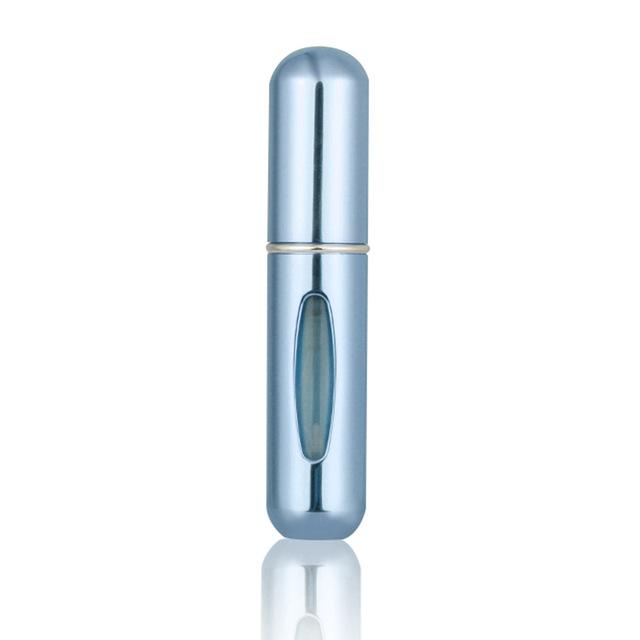 Mini Garrafinha Para Transporte de Perfume Utilidades 30 Mega Indico BLue 
