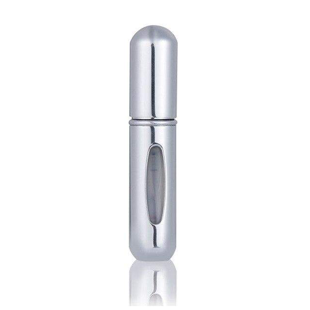 Mini Garrafinha Para Transporte de Perfume Utilidades 30 Mega Indico Silver 