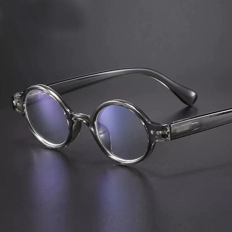 Oculos De Grau Para Leitura - Retrô Basic Óculos 29 Mega Indico 0 Cinza 
