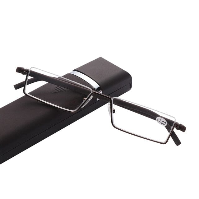 Óculos de Leitura - Compacto Mega Indico +1.00 Marrom 