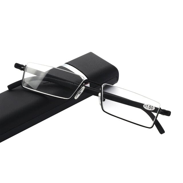 Óculos de Leitura - Compacto Mega Indico +1.00 Preto 