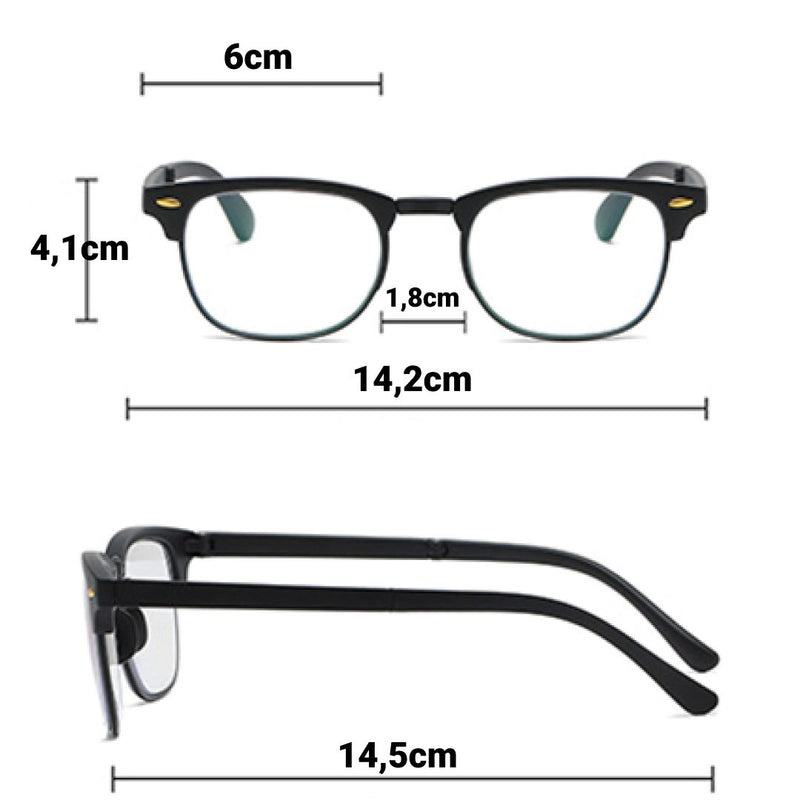 Óculos de Leitura - Portátil Dobrável Mega Indico 