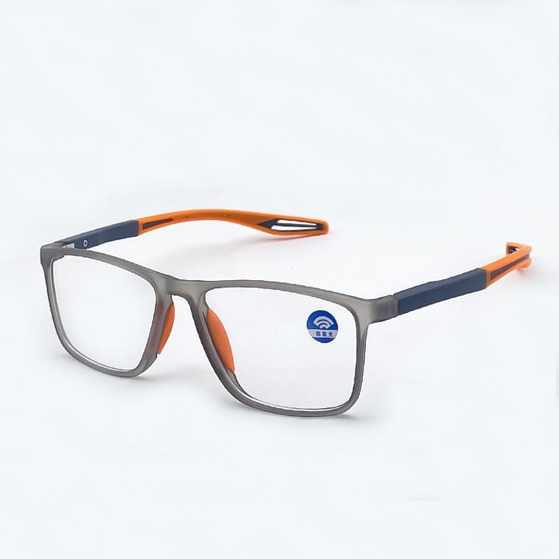 Óculos de Leitura - Style Mega Indico 0 Cinza Laranja 