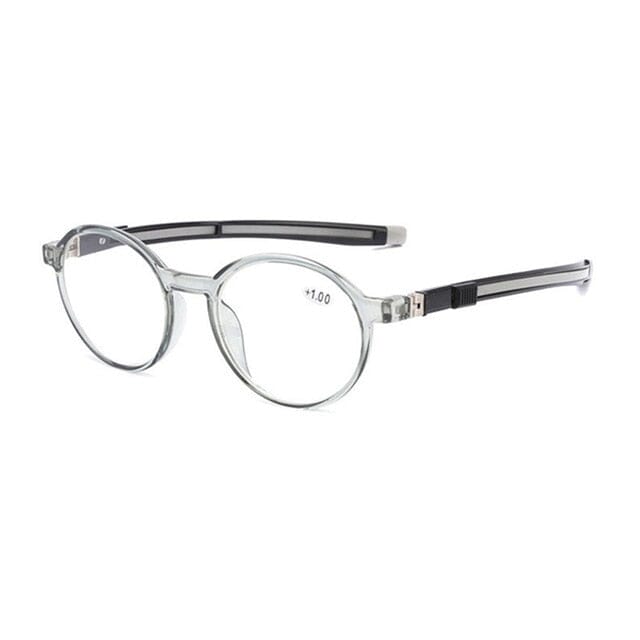 Óculos de Leitura - TR90 Magnético Mega Indico +1.00 Cinza 