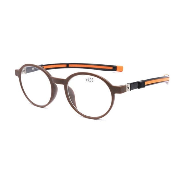 Óculos de Leitura - TR90 Magnético Mega Indico +1.00 Marrom 