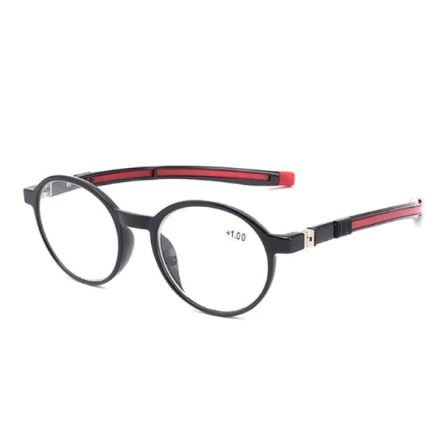 Óculos de Leitura - TR90 Magnético Mega Indico +1.00 Preto 