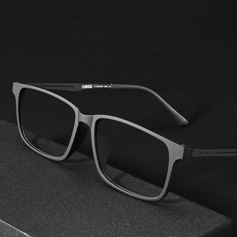 Óculos de Leitura - TR90 Titânio 0 Mega Indico 0 Preto 
