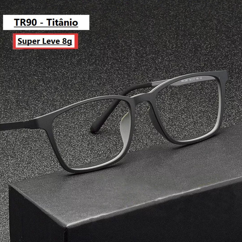 Óculos de Leitura - TR90 Titânio 0 Mega Indico 