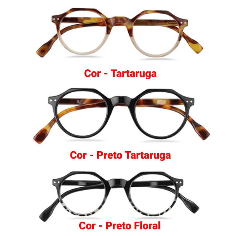 Óculos de Leitura - Vintage Mega Indico 