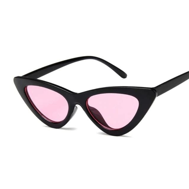 Óculos de Sol Cat Classic Fashion 2022 Feminino Óculos 010 Mega Indico Preto/Rose 