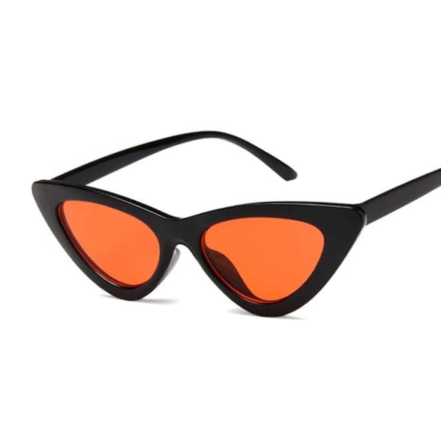 Óculos de Sol Cat Classic Fashion 2022 Feminino Óculos 010 Mega Indico Preto/Vermelho 