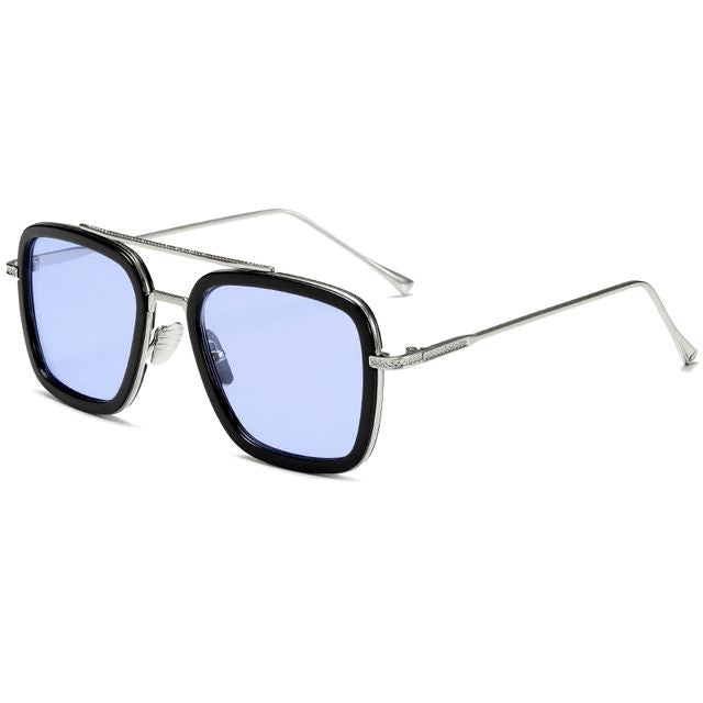 Óculos de Sol Stark Edition Óculos 07 Mega Indico Prata/Azul (Edith) 