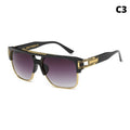 Óculos de Sol Trend Fashion 2022 - Masculino Óculos 15 Mega Indico C3 
