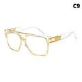 Óculos de Sol Trend Fashion 2022 - Masculino Óculos 15 Mega Indico C9 
