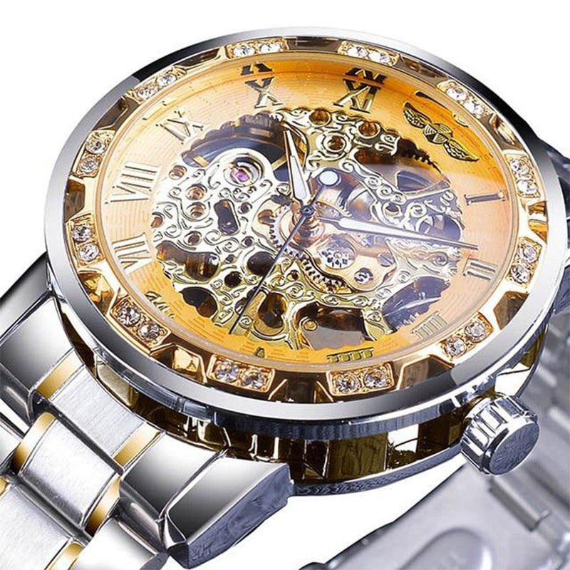 Relógio Mecânico Luxury Edition Retro Relógios Masculinos 13 Mega Indico Modelo 5 