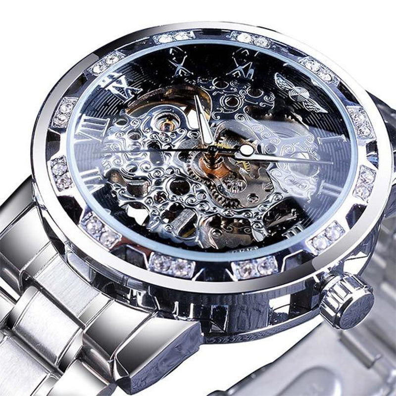 Relógio Mecânico Luxury Edition Retro Relógios Masculinos 13 Mega Indico Modelo 6 