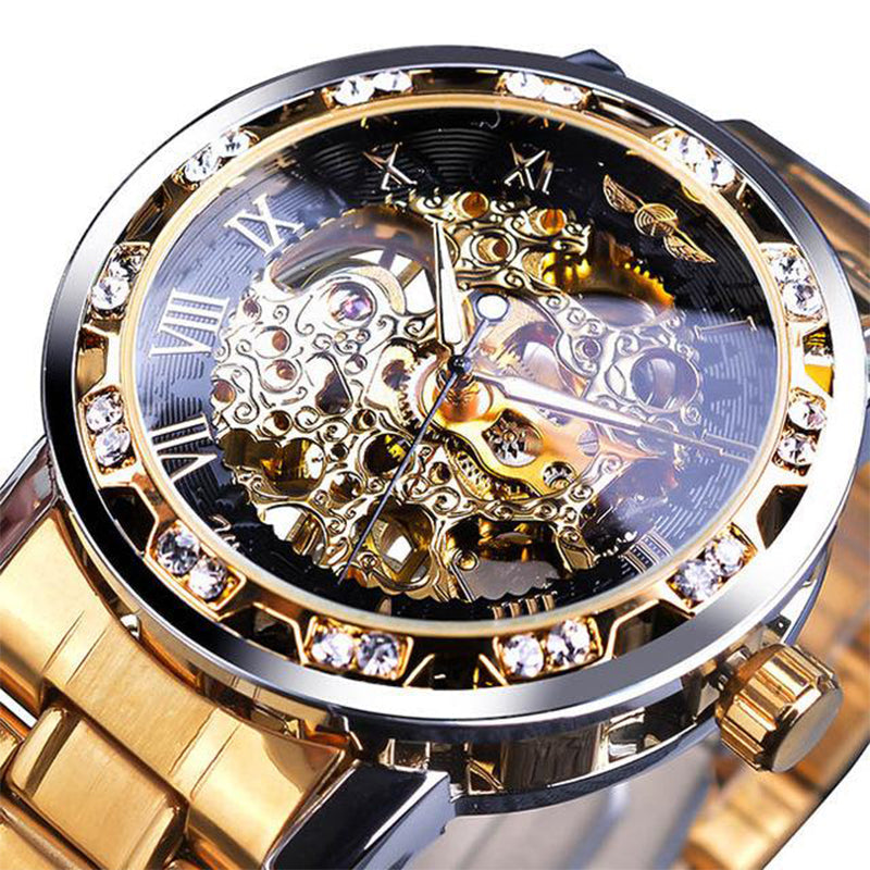 Relógio Mecânico Luxury Edition Retro Relógios Masculinos 13 Mega Indico Modelo 8 
